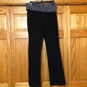 Mossimo Supply Co black and gray yoga pants NTW